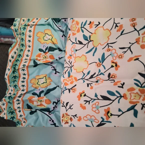 Angashion Womens Spaggetti Strap Boho Summer Long Flowy Maxi Dress Sundress SM - Picture 12 of 13